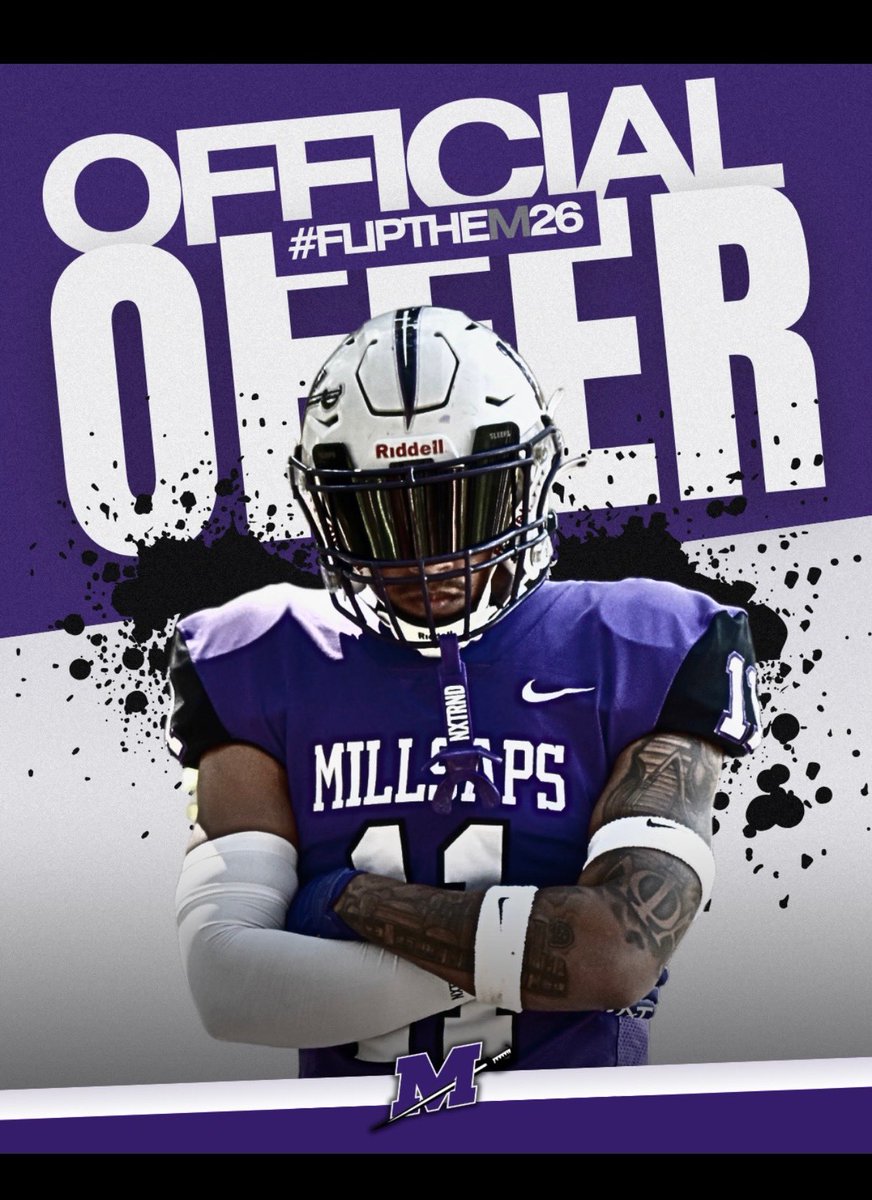 BrentonPaul27's tweet image. After a Great Conversation with @CoachTMar I am blessed to receive an offer from Millsaps College #AGTG @MajorsFootball @CoachMurphy_ 

@denhamspringsFB @BrettBeard92 @CoachRFournier 
@CoachJoe_Ryan @CoachBryanBerry 
 @GenLouisiana @denhamathletics @A1Performance1