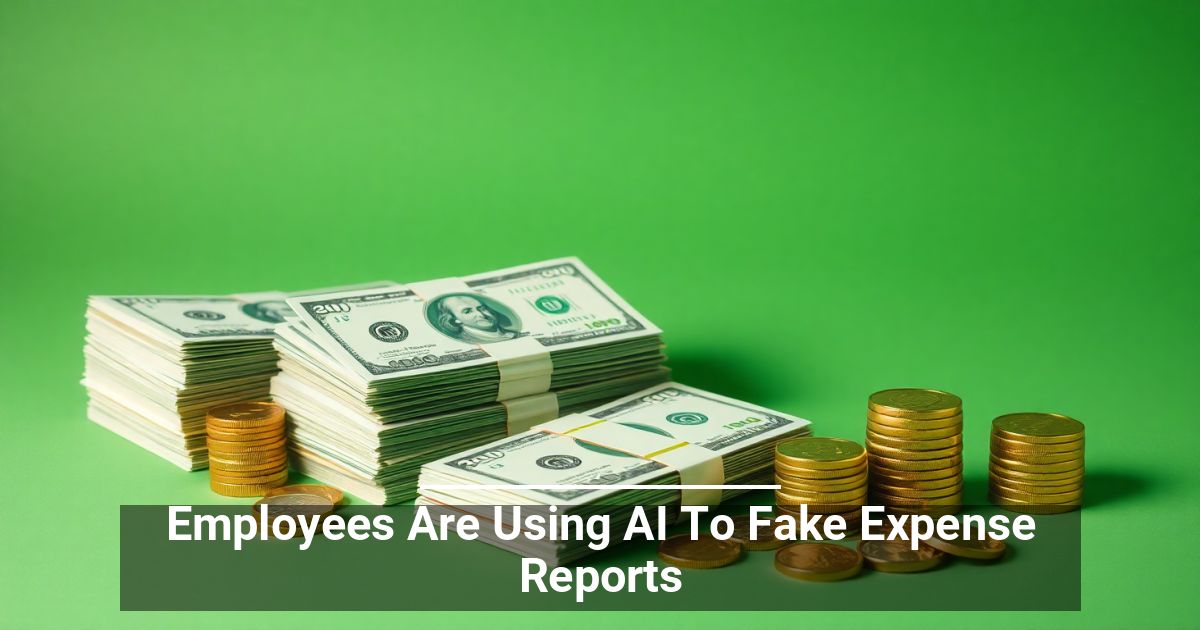 CompunetTech's tweet image. Employees Are Using AI To Fake Expense Reports: Artificial intelligence tools are changing the way we work, but not always for the better. While AI can help with data analysis and decision-making and free up time by handling […] bit.ly/4pvoctq