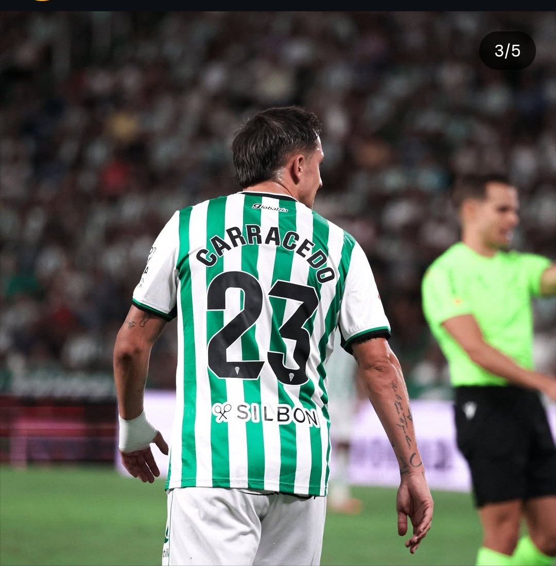 Topillo_'s tweet image. Quinta asistencia de Carracedo. Claramente de menos a más, actualmente un jugador vital y diferencial. #cordobacf @CordobaCF_ofi