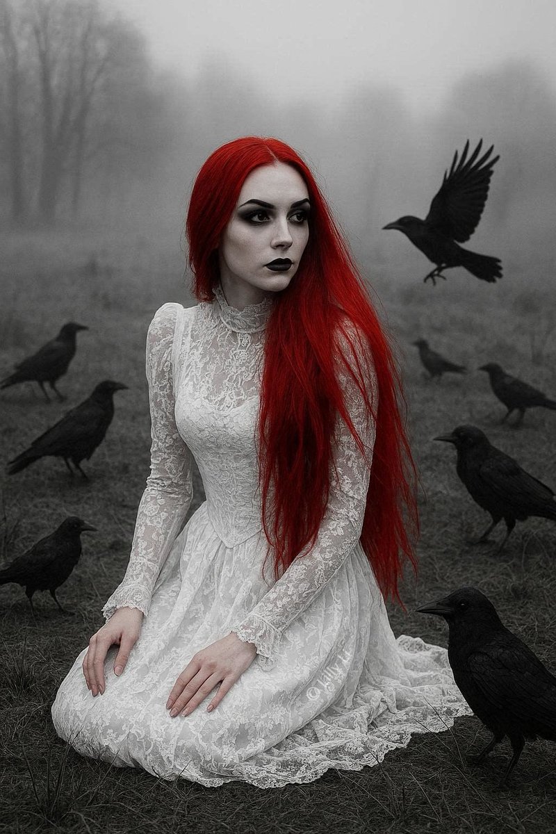 Crows will gather when your heart cracks. They're not omens, they're witnesses. Let them perch near your sorrow.
📷<a href="/LillyLi48/">𝓛𝓲𝓵𝓵𝔂</a>