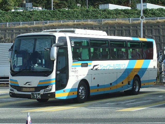 ジェイアール四国バス 644-0954 ふそうエアロエース 2TG-MS06GP 高松