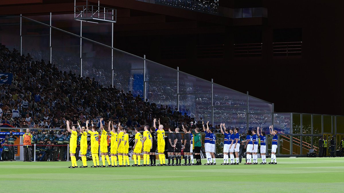 PESSimulation's tweet image. Next up in Serie A 96–97 🇮🇹
Sampdoria host Empoli at the Luigi Ferraris. An intriguing clash between an unbeaten but winless Samp (3 draws) and the league’s bottom side desperate for points. A tight, tense battle awaits in Genoa.