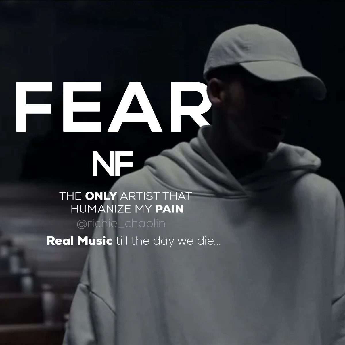 Richie_Chaplin7's tweet image. Your Favorite rapper knows how scary this young man is… NF ❤️‍🔥🤝

16Million monthly listeners on Spotify is wild 🔥🔥🔥