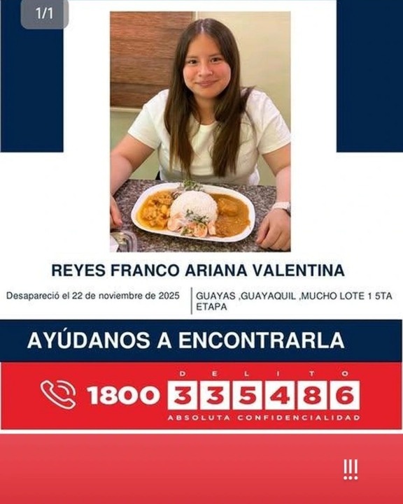 EmergenciasEc's tweet photo. #DesaparecidosEcuador
Ayuden a compartir por favor, gracias https://t.co/OmGQQHfpsD
