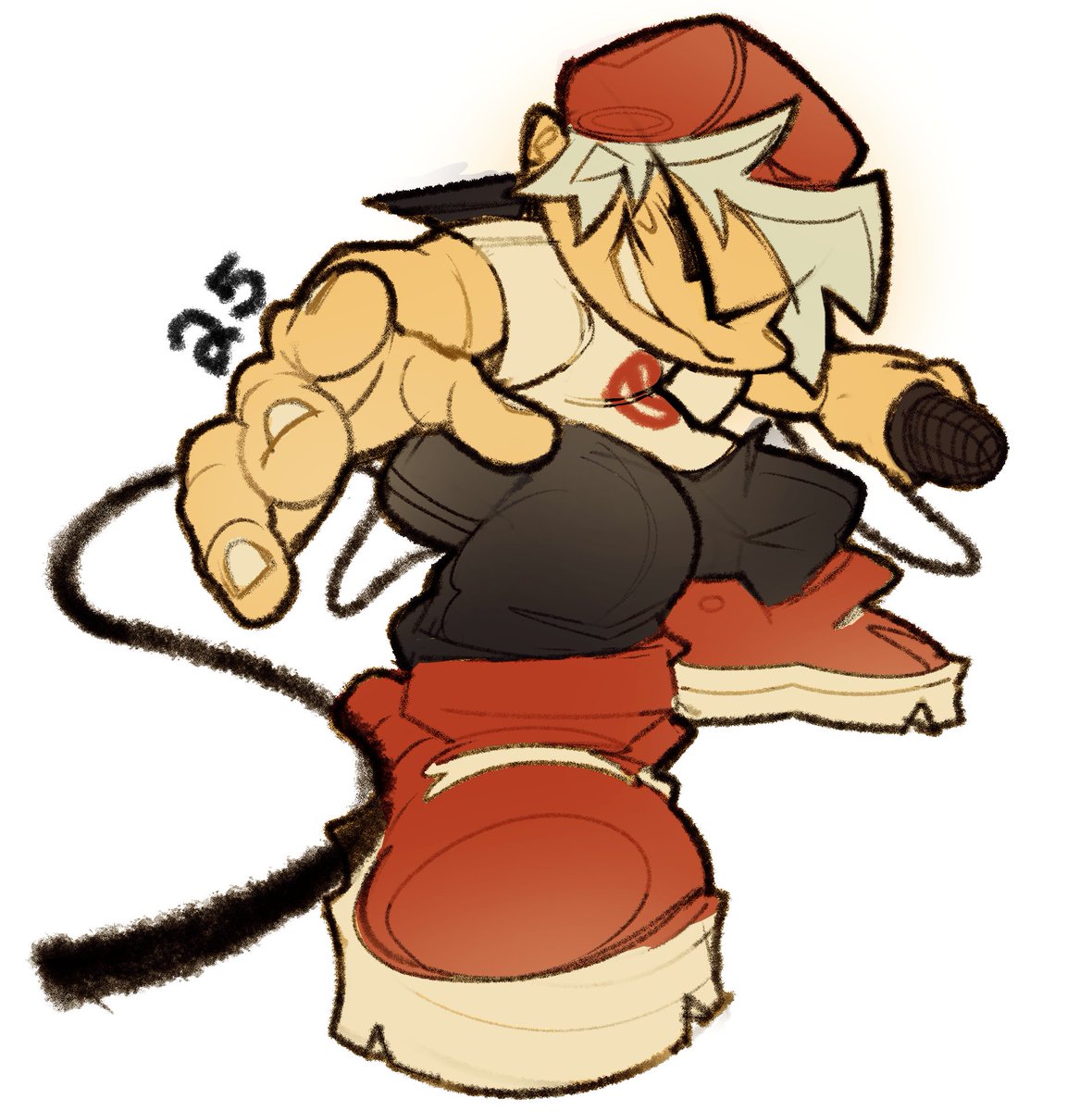 leonnnleonnn's tweet image. I said I wouldnt draw him again, but...

 my art style changed again, so here we are!