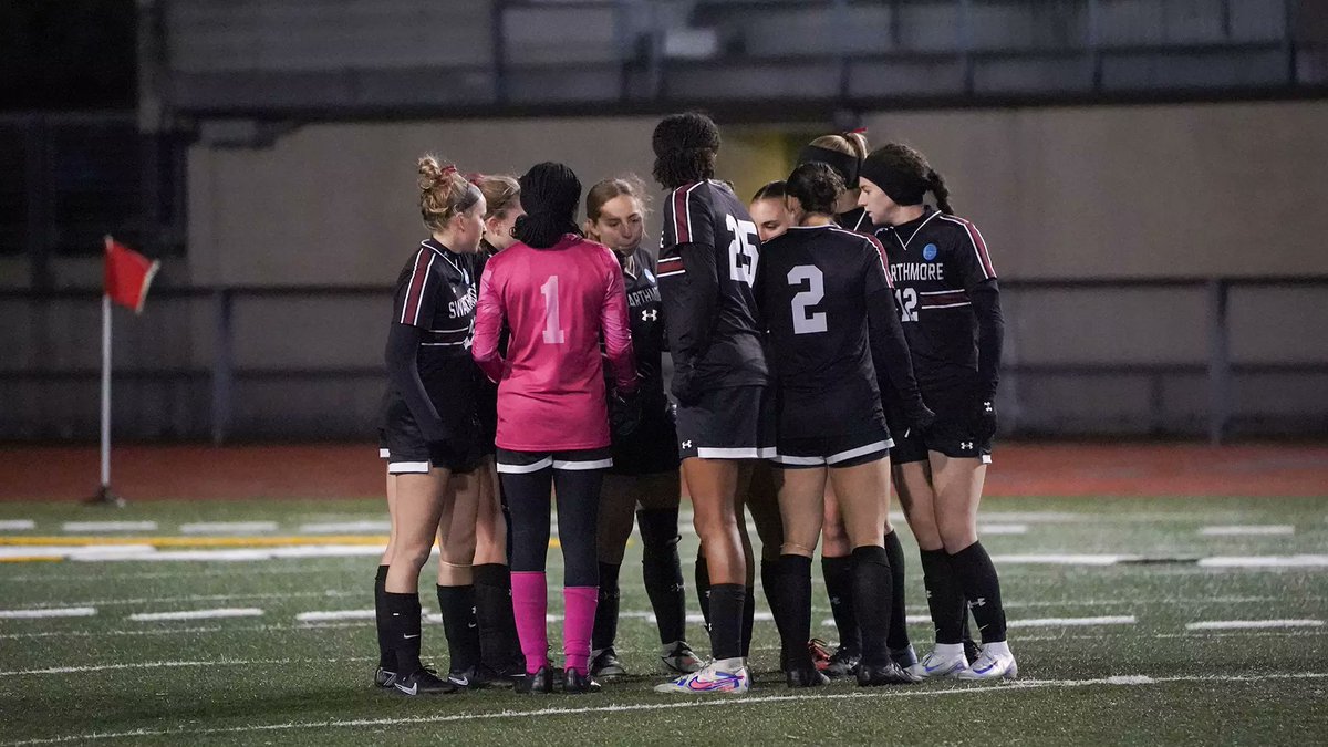 CentennialConf's tweet photo. WSOC | NCAA FINAL
@SwatAthletics was edged in PKs, 4–2, by Carleton in the NCAA Sweet 16
Congrats to the Garnet on a 15-3-5 season, a #CCwsoc runner-up finish, and their eighth NCAA Tournament appearance.
#CentConf #d3soc https://t.co/cmQvexFKDy