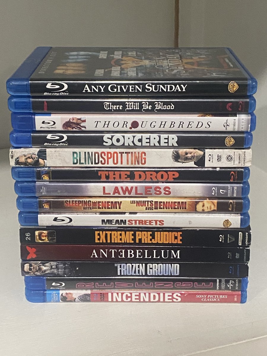 When you say “I’ll grab a quick couple of titles out from my collection for a watch pile”, but then you can’t decide what to watch from the watch pile 😩