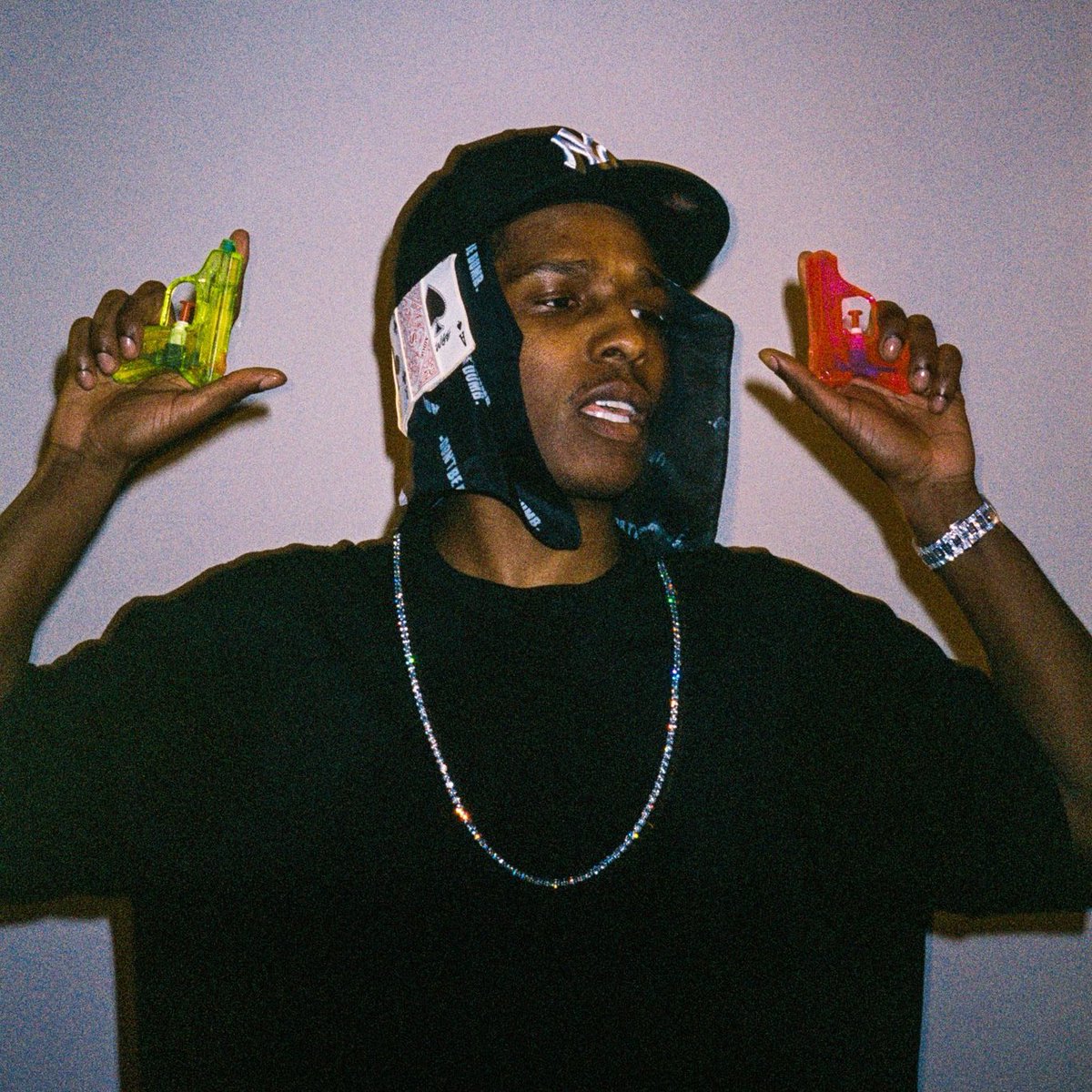 Kurrco's tweet image. &quot;ALBUM NEVER DROPPING&quot;

— A$AP Rocky&apos;s Camp Flog Gnaw merch 😭