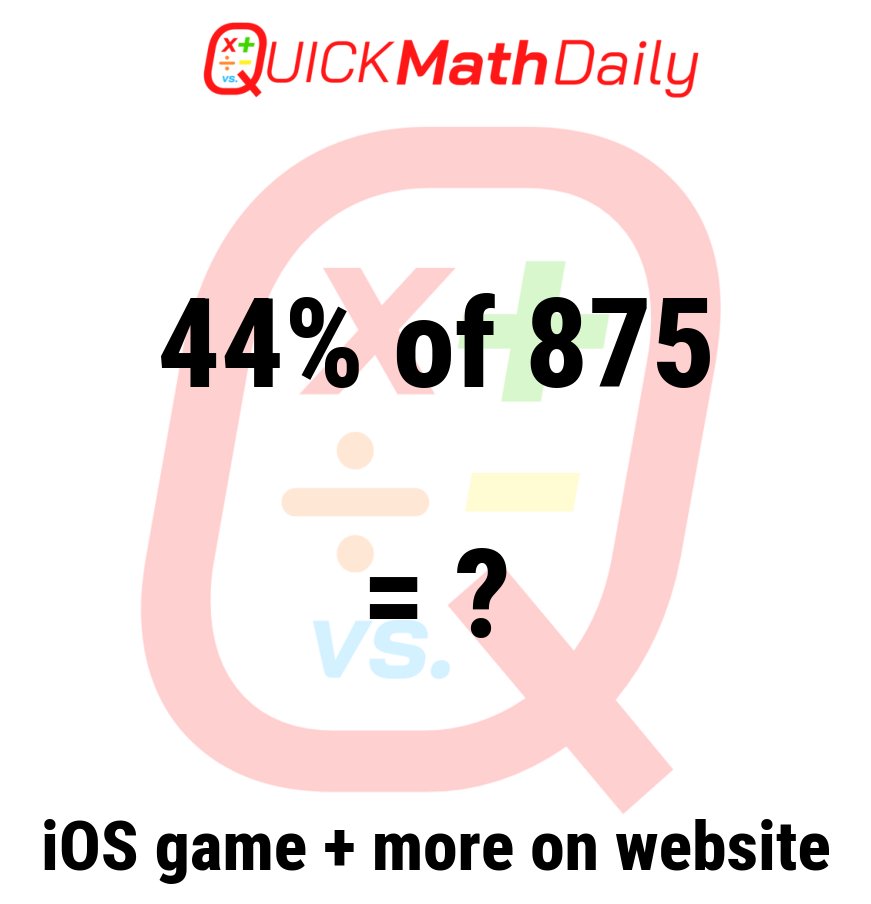 QuickMathDaily's tweet image. 🔍 Can You Outsmart This Math Problem? 🧠 

Prove It By Commenting Below!👇

See more on QuickMathDaily.com 👀 ✅