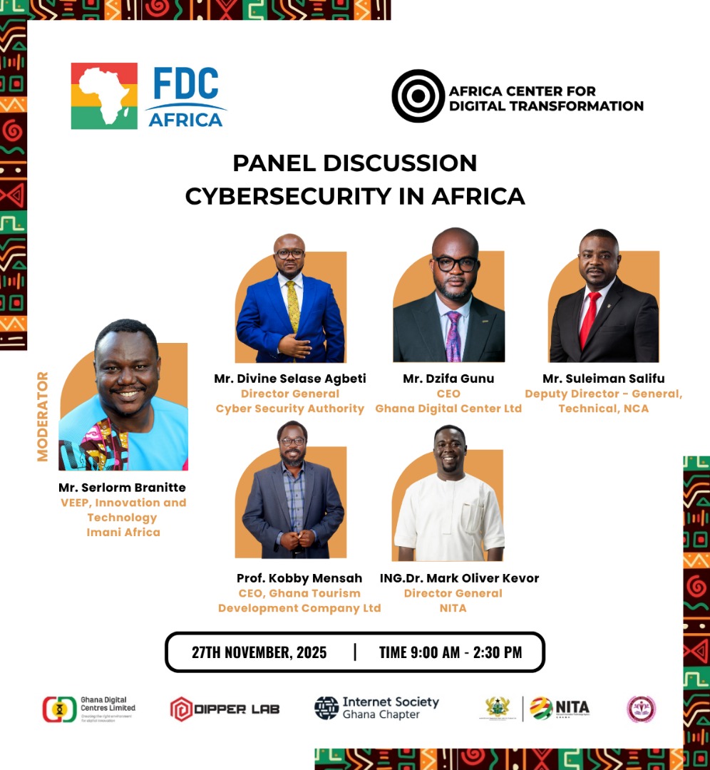 𝗚𝗵𝗮𝗻𝗮 𝗶𝘀 𝗻𝗼𝘁 𝗷𝘂𝘀𝘁 𝗴𝗿𝗼𝘄𝗶𝗻𝗴 — 𝗶𝘁 𝗶𝘀 𝘁𝗿𝗮𝗻𝘀𝗳𝗼𝗿𝗺𝗶𝗻𝗴 𝗶𝗻𝘁𝗼 𝗮 𝗱𝗶𝗴𝗶𝘁𝗮𝗹 𝗽𝗼𝘄𝗲𝗿𝗵𝗼𝘂𝘀𝗲.

With an ICT sector valued at $1B today and projected to exceed $5B by 2030, Ghana is creating the perfect environment where smart investment /1