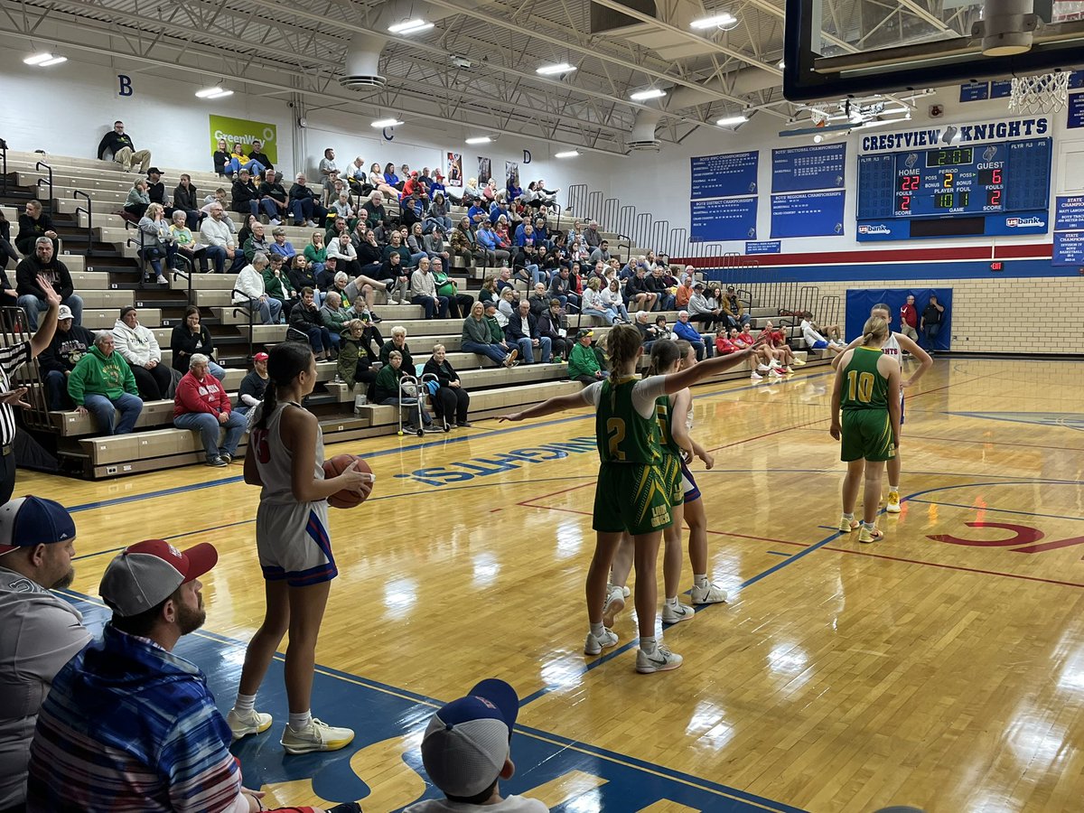 J_Lautzenheiser's tweet image. JV GBK Half: Lady Knights lead Ottoville 26–10 at the Ray. #OHSAA #NWC #Knights @CVKnightsSports