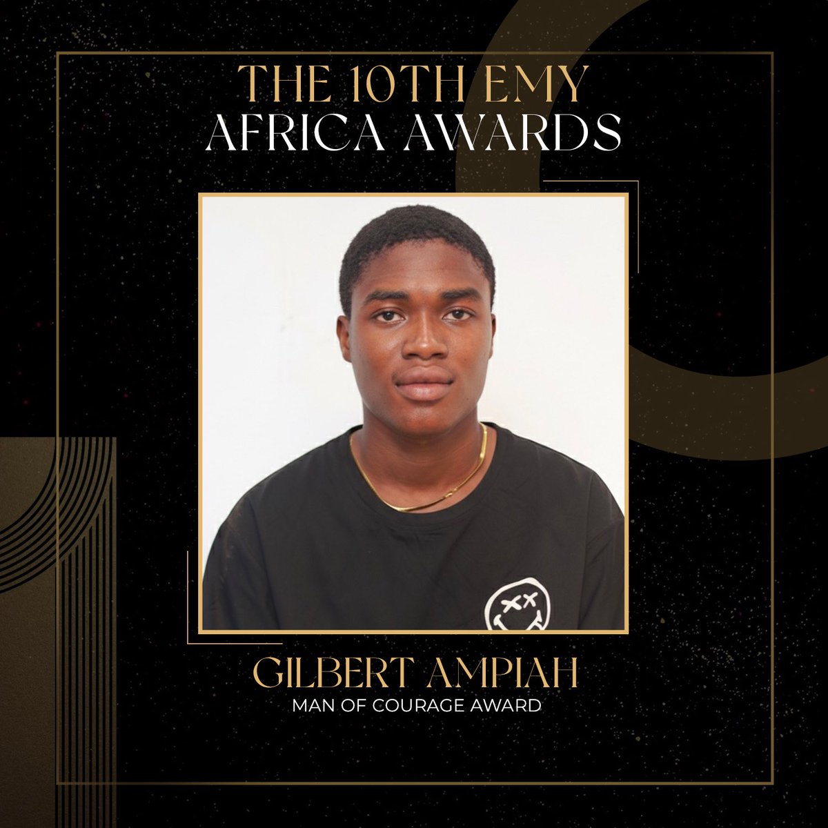 Congratulations Mr. Gilbert Ampiah, ever deserving of EMYAfrica25 Man of courage award for his remarkable athletic achievement at Marrakech 
#EMYAfrica25
#EMYat10