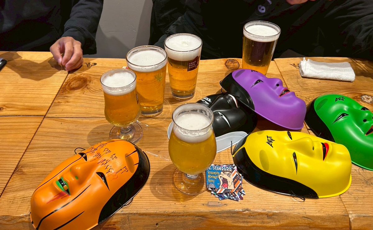 ren09hina07's tweet image. 2025.11.22

FOSS会
久しぶりみんなに会えてFOSSも飲めて
最高すぎた。。。(´；ω；｀)💗
やすこちゃんも参加できてよかった♡♡
ほんとみんな大好きです🤍🤍

 #FACT
 #FOSS 
 #能面姉妹