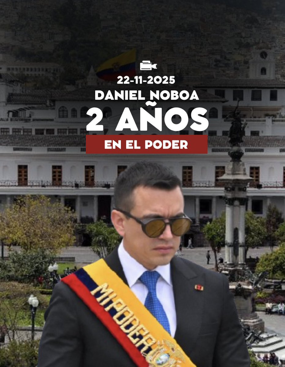 _REDInformativa's tweet image. Daniel Noboa lleva dos años gobernando: un año y medio como mandatario de transición tras la muerte cruzada decretada por el expresidente Guillermo Lasso, y seis meses en su mandato de cuatro años.

Sus principales acciones se centran en planes de seguridad, economía y…