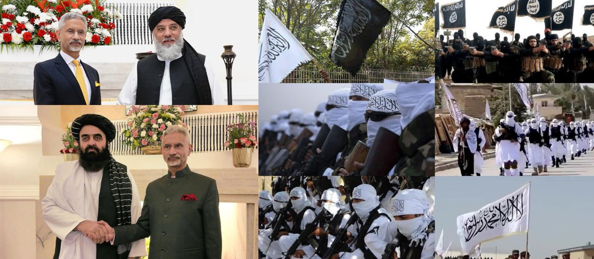 PoliticalBaseMA's tweet image. The Taliban terrorist network and its allied groups are orchestrating a major terror operation against #India, attempting to deceptively attribute the attacks to #Pakistan. Through this manufactured instability, they aim to push New Delhi toward deeper support for the Taliban.