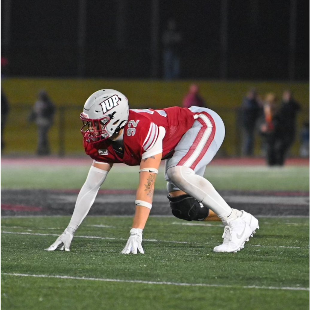 PeteNakos's tweet image. IUP EDGE Logan Goodwin is entering the transfer portal, his agency @thebizofathlete tells @SWiltfong_ and I for @On3sports. 

The 6-5, 250-pound EDGE had 38 tackles, 13 TFLs, 7 sacks, 2 PBUs and 10 QB hits this season. All-conference selection has 2 years of eligibility…