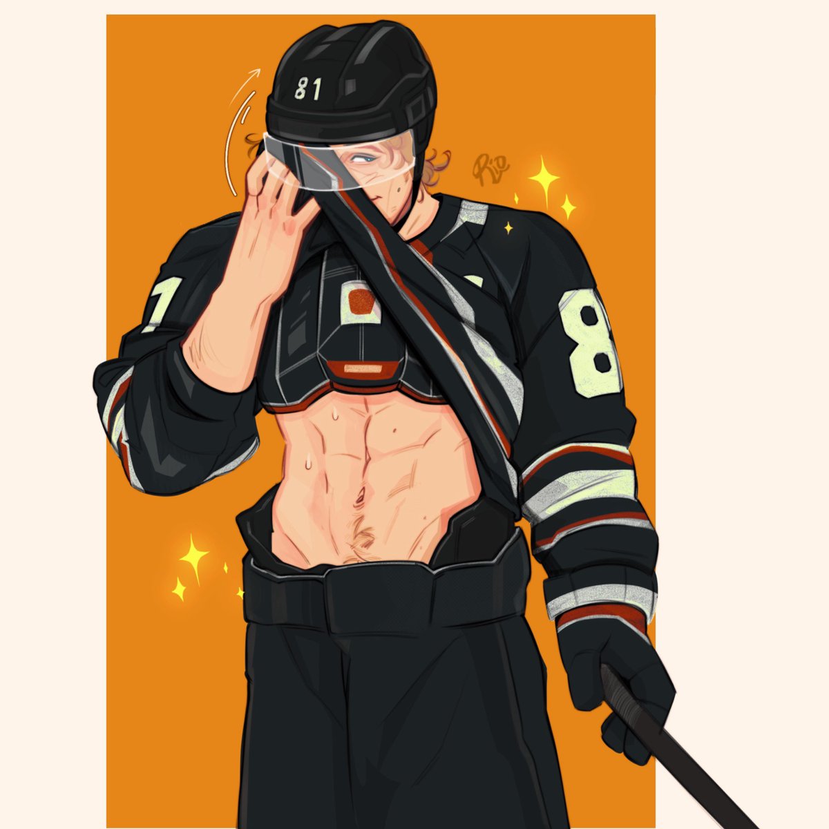 cursedrivers's tweet image. ilya rozanov the man that you are #heatedrivalry