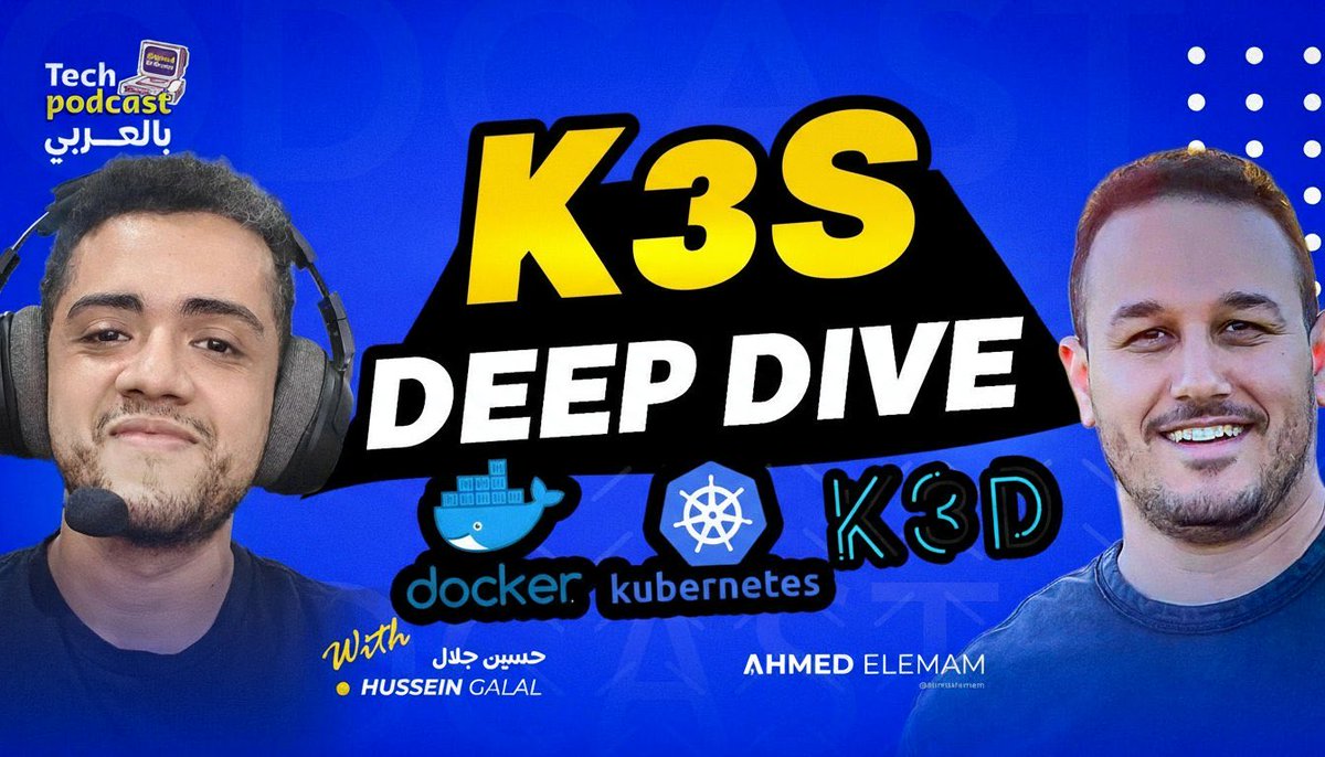 استكمالًا لسلسلة “من الحديدة إلى k8s”، مع <a href="/galal_hussein/">hussein</a>  ده الفيديو التاني بنتكلم عن K3s بالتفصيل و بنختم الكلام عن k3D 

مشاهدة ممتعة!