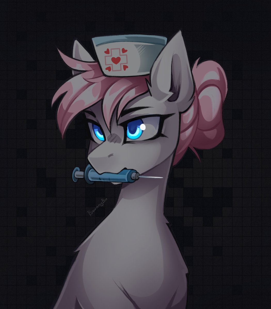BuBuvany's tweet image. Would you go to her for a medical appointment?
#mlp #Pony