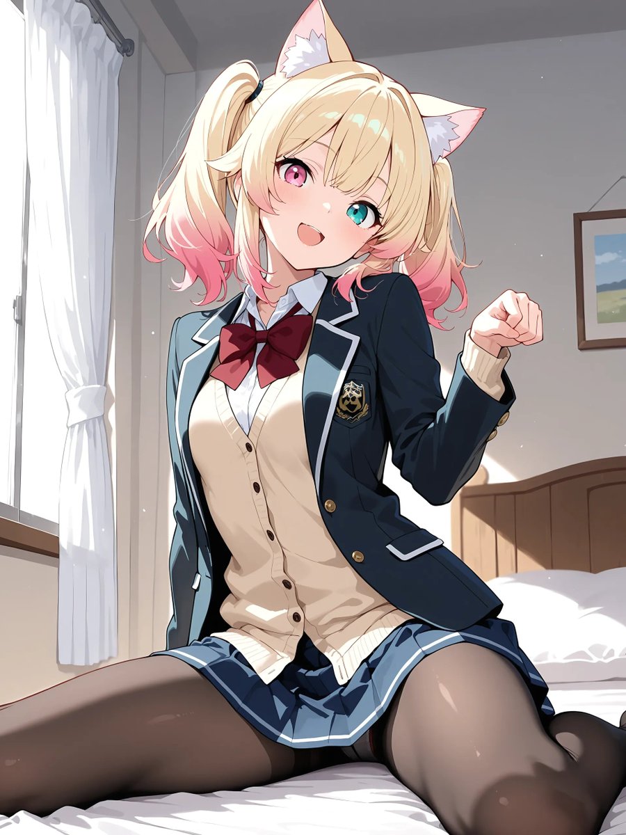 MT_AIDesign's tweet image. おはにゃ～✨

風邪が中々治りません🥲
皆さん、体調管理は気をつけてね～👋

#AIイラスト