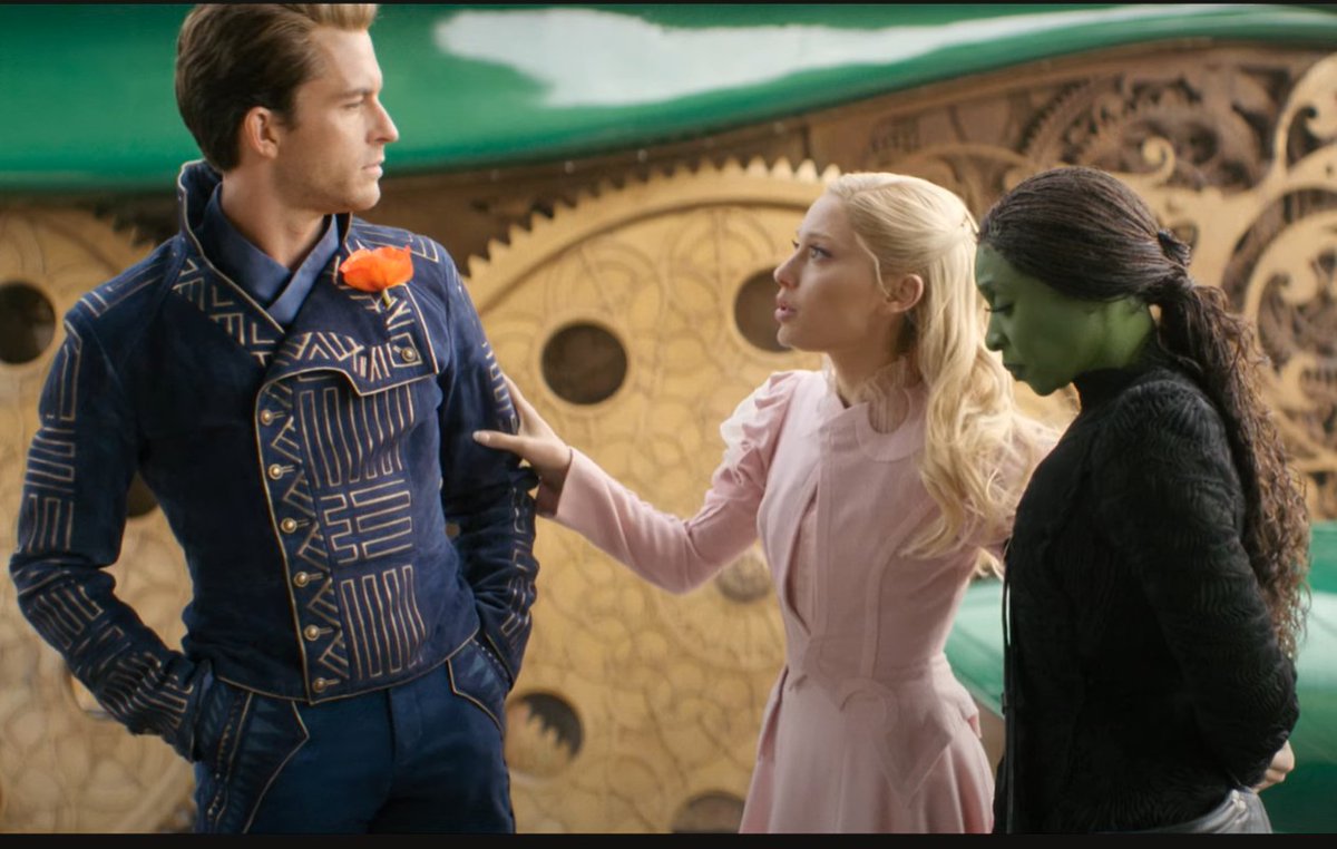 GuiMoura413's tweet photo. 🚨SPOILER: Não me entra na cabeça como o Fiyero não abriu a boca pra nenhuma das duas no primeiro filme q tinha esconderijo no castelo... Ambas poderiam entrar lá invés de cogitarem desafiar a gravidade em uma vassoura https://t.co/6T4RCOf4Rd