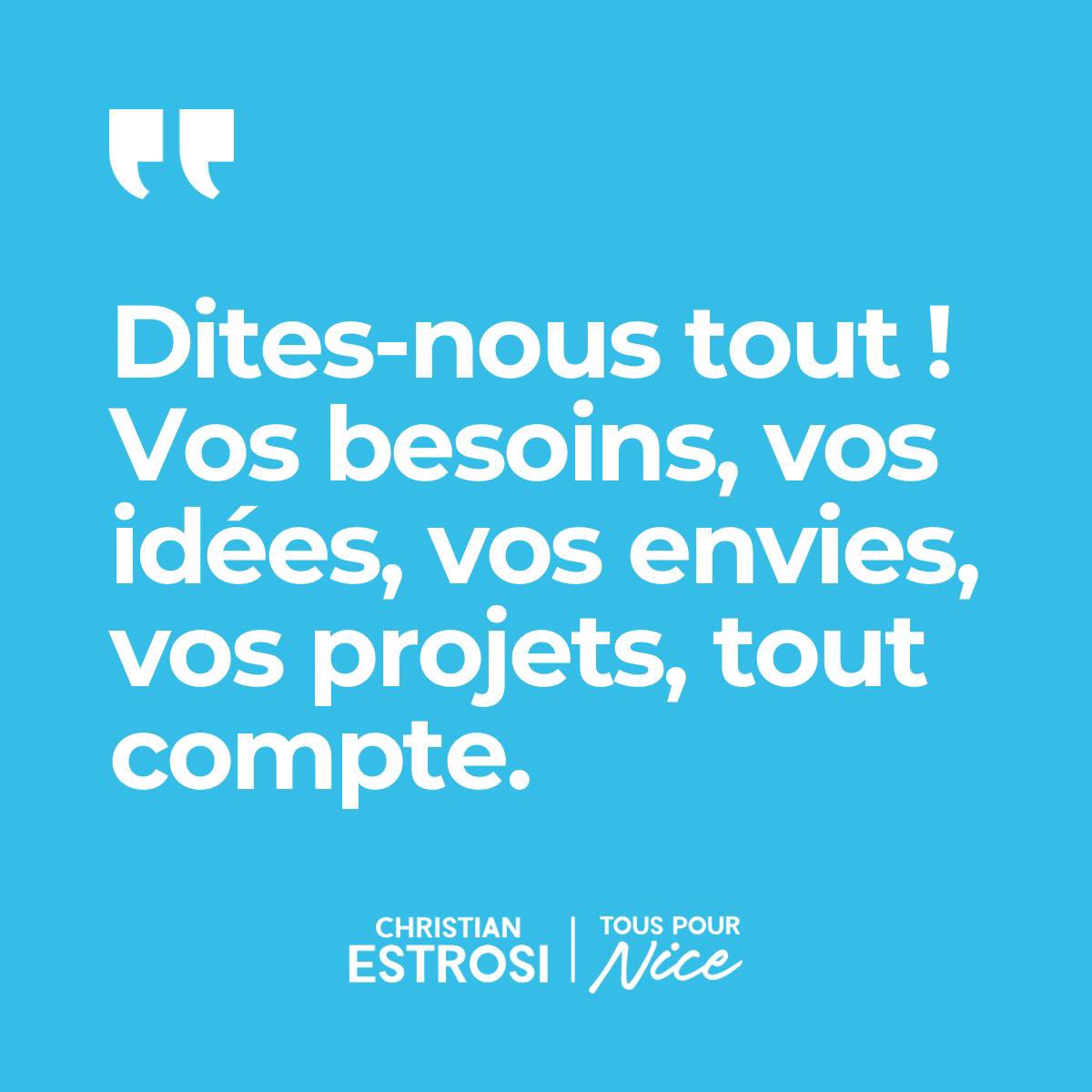 bailetmonique's tweet photo. De l’amour, de l’envie, de l’ambition pour Nice et les Niçois.
Tous rassemblés autour de @cestrosi pour le bonheur des Niçois et continuer à faire rayonner Nice, la ville que le monde nous envie.
La campagne est lancée dans le respect et la proximité.
#NiceEnsemble #Nice06 https://t.co/mz1aFhLUNE