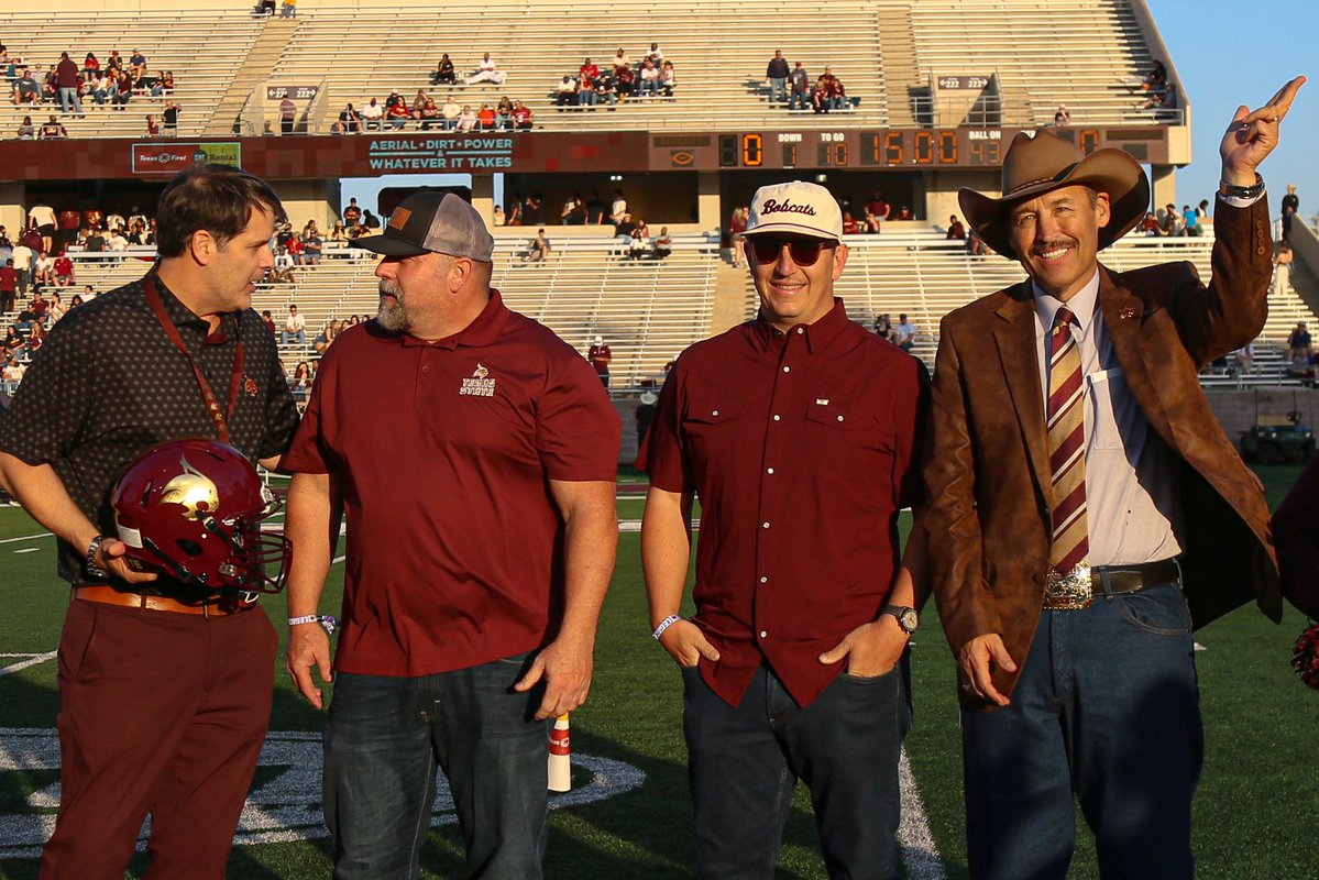 TxStateBobcats's tweet image. Proud to recognize Texas First Rentals as today&apos;s Community Day game sponsor!

Thank you for supporting Bobcat Nation and the San Marcos community.

#EatEmUp