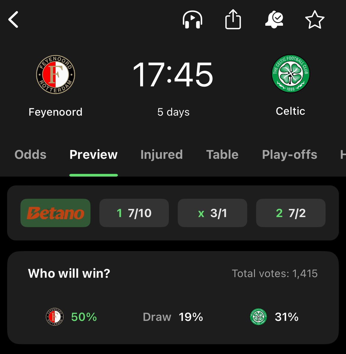 Celtic Feyenoord hate watch we will be there
