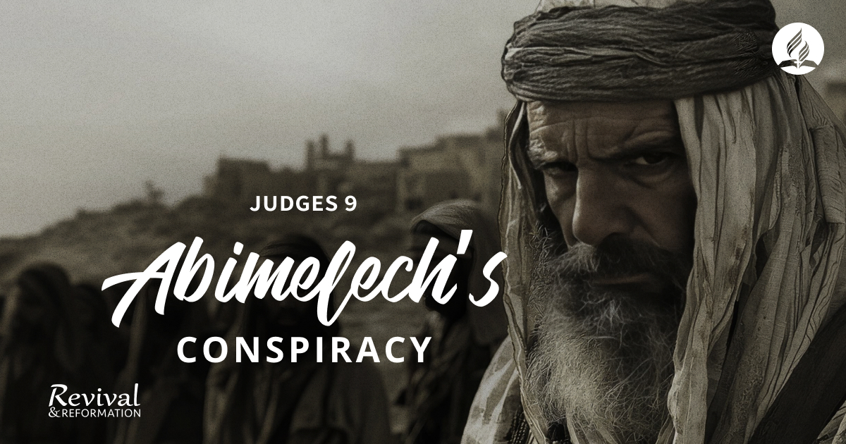 Revive_Reform's tweet image. The story of Abimelech and his younger brother Jotham is a good example of how God fights our battles. Abimelech murdered his family in order to get ahead politically and ...
Go to Daily Bible Reading 👉 revivalandreformation.org/bhp/en/bible/j…