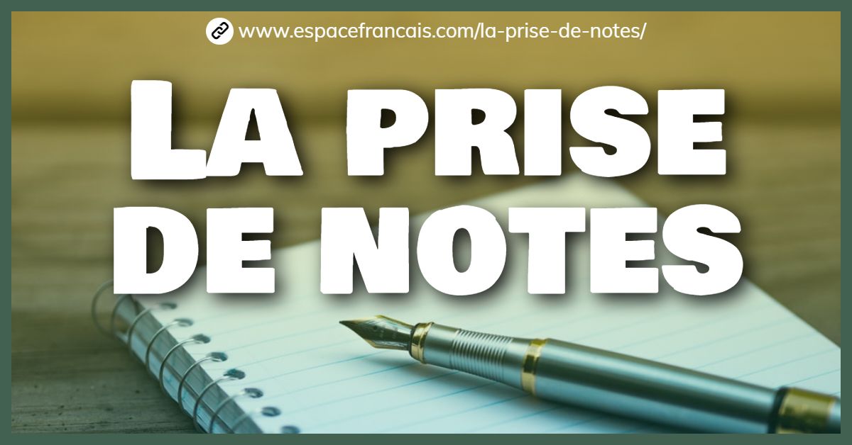 EspaceFrancais's tweet image. La prise de notes 📝
Elle sert à garder une trace écrite d’une intervention orale, d’un cours, ou d’une recherche personnelle…
🔗 espacefrancais.com/la-prise-de-no…
#FLE #Collège #Lycée #Révisions #Bac2026 #Brevet2026 #Méthode #Technique #Note #Notes