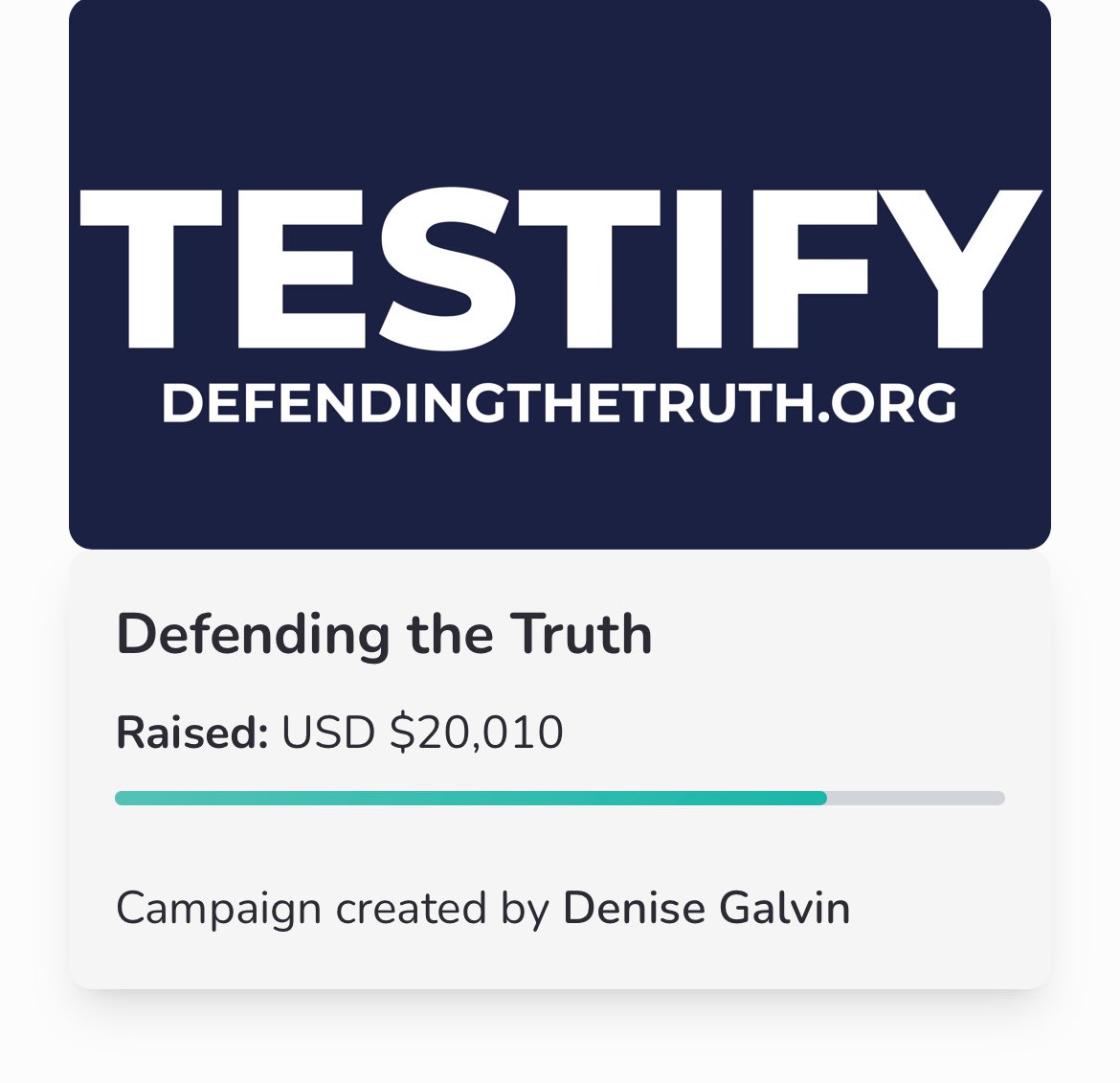$20,000.00 donated in under 24 hours.🥹❤️

Defendingthetruth.org

So much public support for the witnesses who were defamed and abused by a clear PR campaign intended to make the drunk driver, Karen Read, avoid accountability for reversing at 74.5% throttle toward the man she