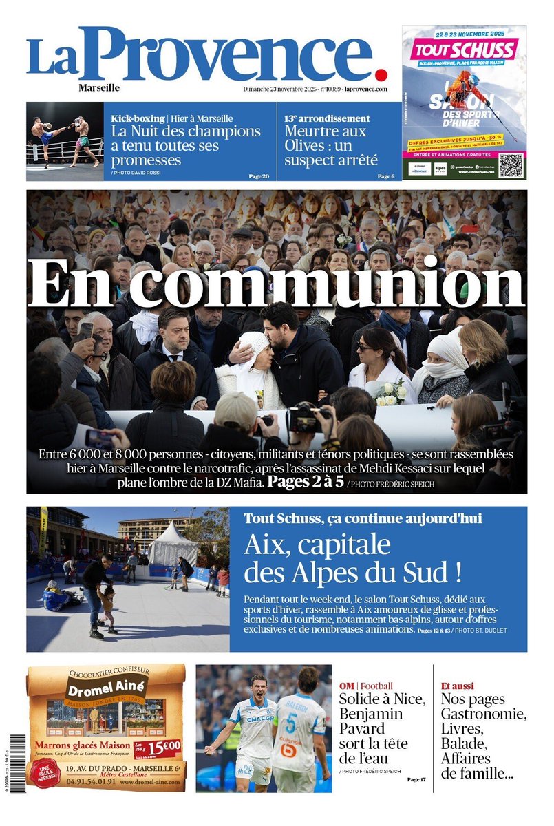 À la une de ce dimanche