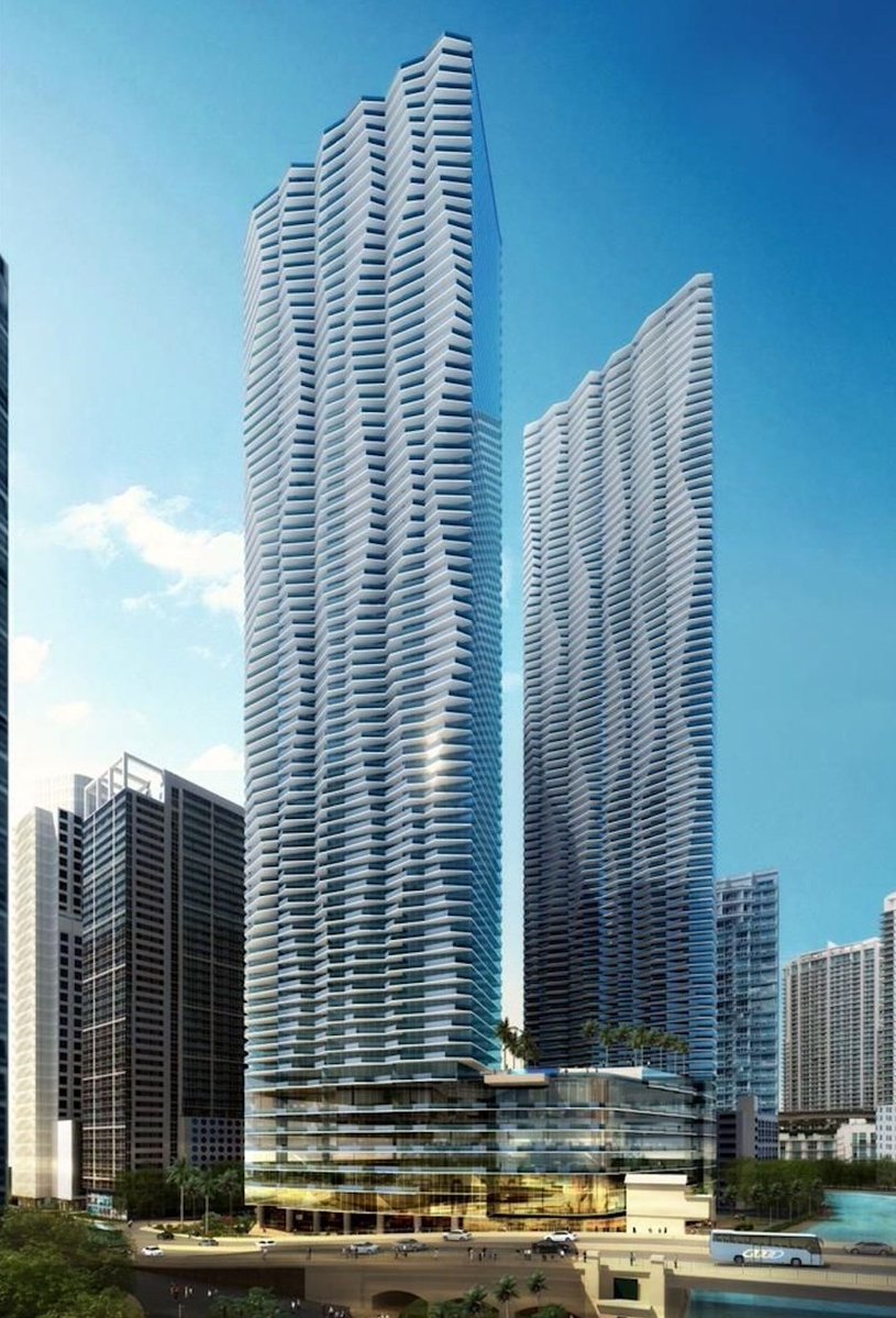 What Related Group wants you to see vs the final "One Brickell" product (3 Towers) 👀
#Miami #RealEstate