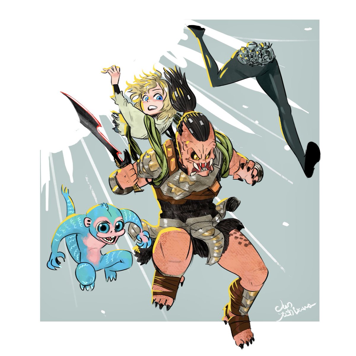 jun_worldcrew's tweet image. プレデター:バッドランド

#プレデター #バッドランド #PredatorBadlands