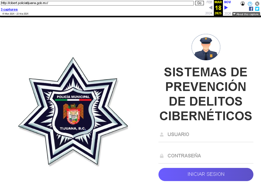 SonoraCiber's tweet image. 🚧🚨¡CIBERALERTA!🚨🚧 Confirmamos el anuncio de
@ivillasenor, el sitio web correspondiente a &quot;SISTEMAS DE PREVENCIÓN DE DELITOS CIBERNÉTICOS&quot; del dominio policiatijuana.gob.mx ha sufrido un dafecement.
@victor_ruiz
@hiramcoop
@HackersOIHEC