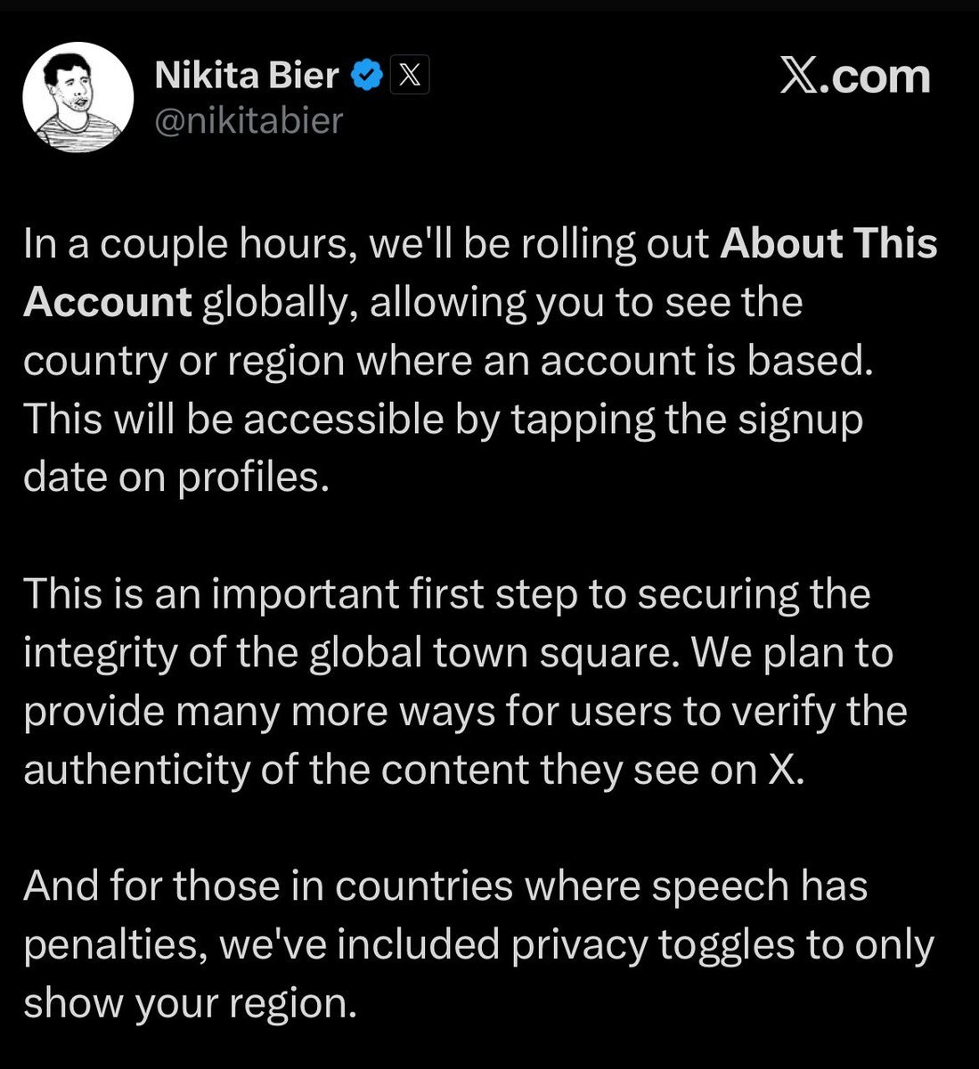 yourfriendSOMMI's tweet image. ❤️💛💚💙

🚨 ALERT 🚨

X platform has rolled a &quot;Forced Doxx&quot; feature which tells everyone the general location of all accounts.

🔪 Unfortunately, this will lead to an eventual murder of someone.

In retaliation, it&apos;s likely that the X Platform managers will get their own private…