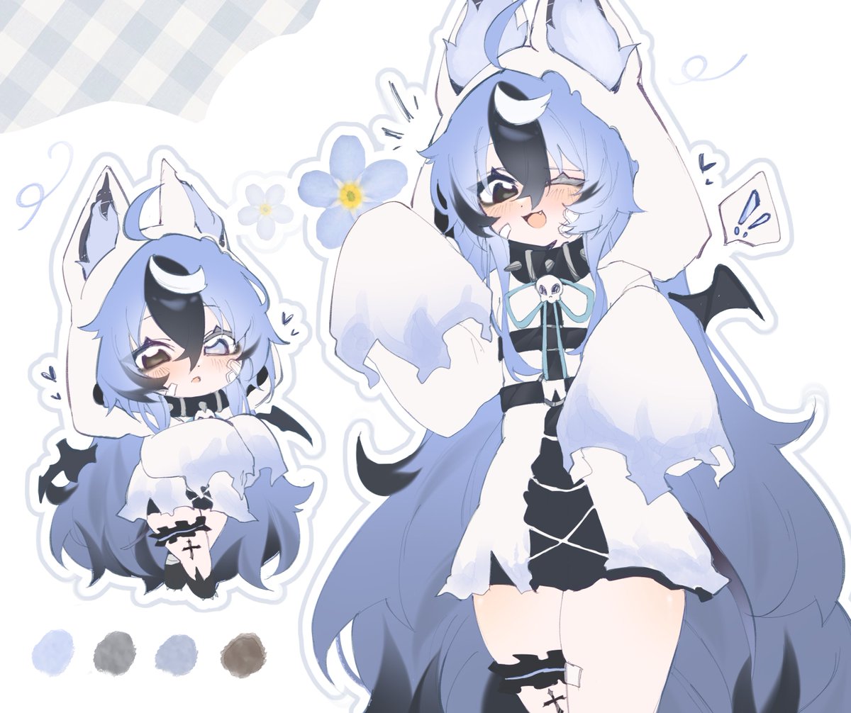 snwugglesvt's tweet image. Bloo!! i-i meant boo! im snwuggles, your ghostly bloo bat!! 

could you put me in your pocket and take me on adventures with you? 💙🦇
┈┈┈ ˗ˊˎ ꒱┈•┈♡┈•┈ ꒰ ˋˏ˗  ┈┈┈ 
♡ ✎#snwoodles
♡ misc: #blooboos
♡ design: @/n0ran3ko_