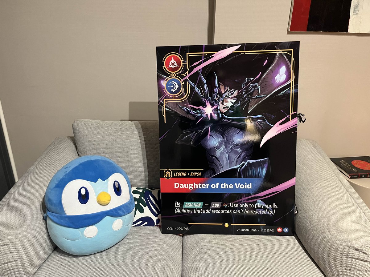 RandyyyTCG's tweet image. 🎉 GIVEAWAY - GIANT CARD🎉

To thank everyone for their support &amp;amp; celebrate reaching 500 Metafy subs, I&apos;m giving away 2 Custom made Giant cards (2&quot;9 / 89cm) 
Legend of your choice :)

To participate : 
- Follow me
- Like, RT
- Comment the Legend you want to receive as a Giant…
