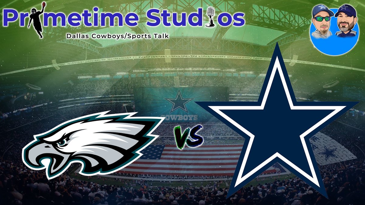 PrimtimeStudios's tweet image. With both teams having something to fight for, a Division Game, 
and let's be real...Bragging rights! This is set to be a Heck of a Matchup! 

#DallasCowboys vs Philadelphia Eagles youtube.com/live/7KV2YTWVD… via @YouTube 8pm Tonight!