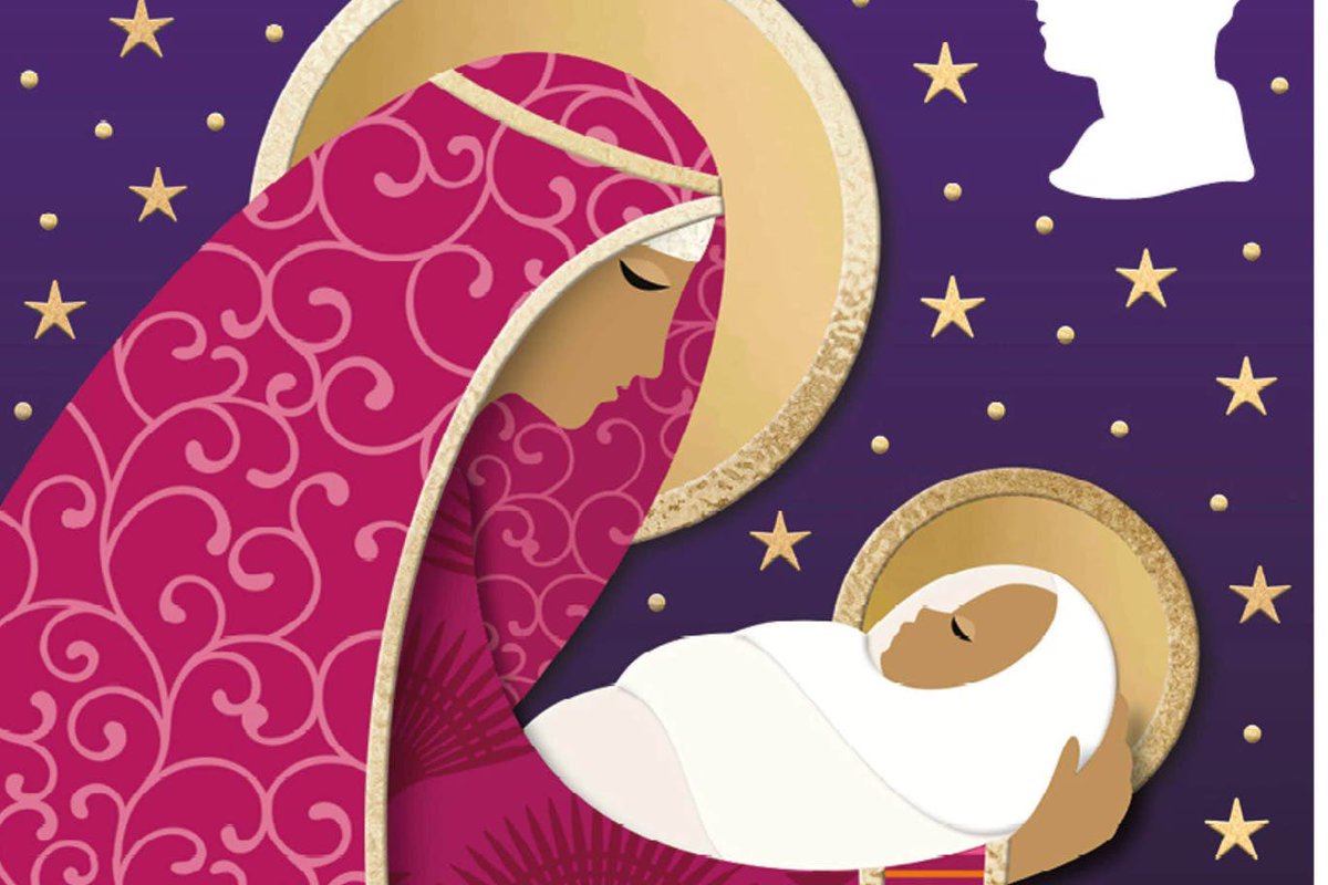 Sachinettiyil's tweet image. Royal Mail has unveiled this year’s Christmas stamps, depicting the Nativity with Mary and the Infant Jesus.