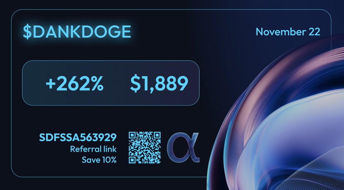 AlphaPulse_Dex's tweet image. The first pulse on $DANKDOGE wasn’t loud, but our system didn’t miss it.

Clean entry, smooth reaction, stable finish.
Early data &amp;gt; late confirmation.