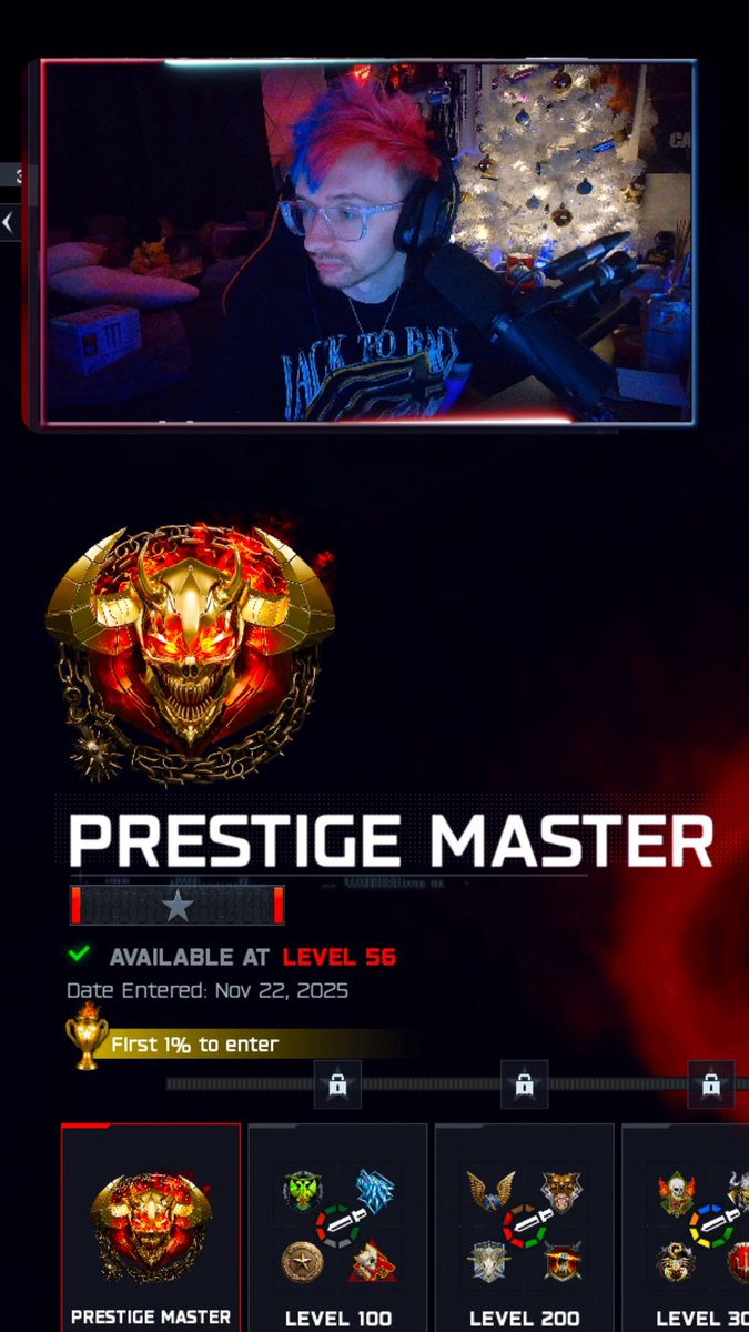 Well….that was actually super fun to grind! We hit master prestige in 9 Days! Best MP since 2019. Thank you <a href="/Treyarch/">Treyarch</a> 

Now to finish off the Mastery camos 🔥 #BlackOps7
