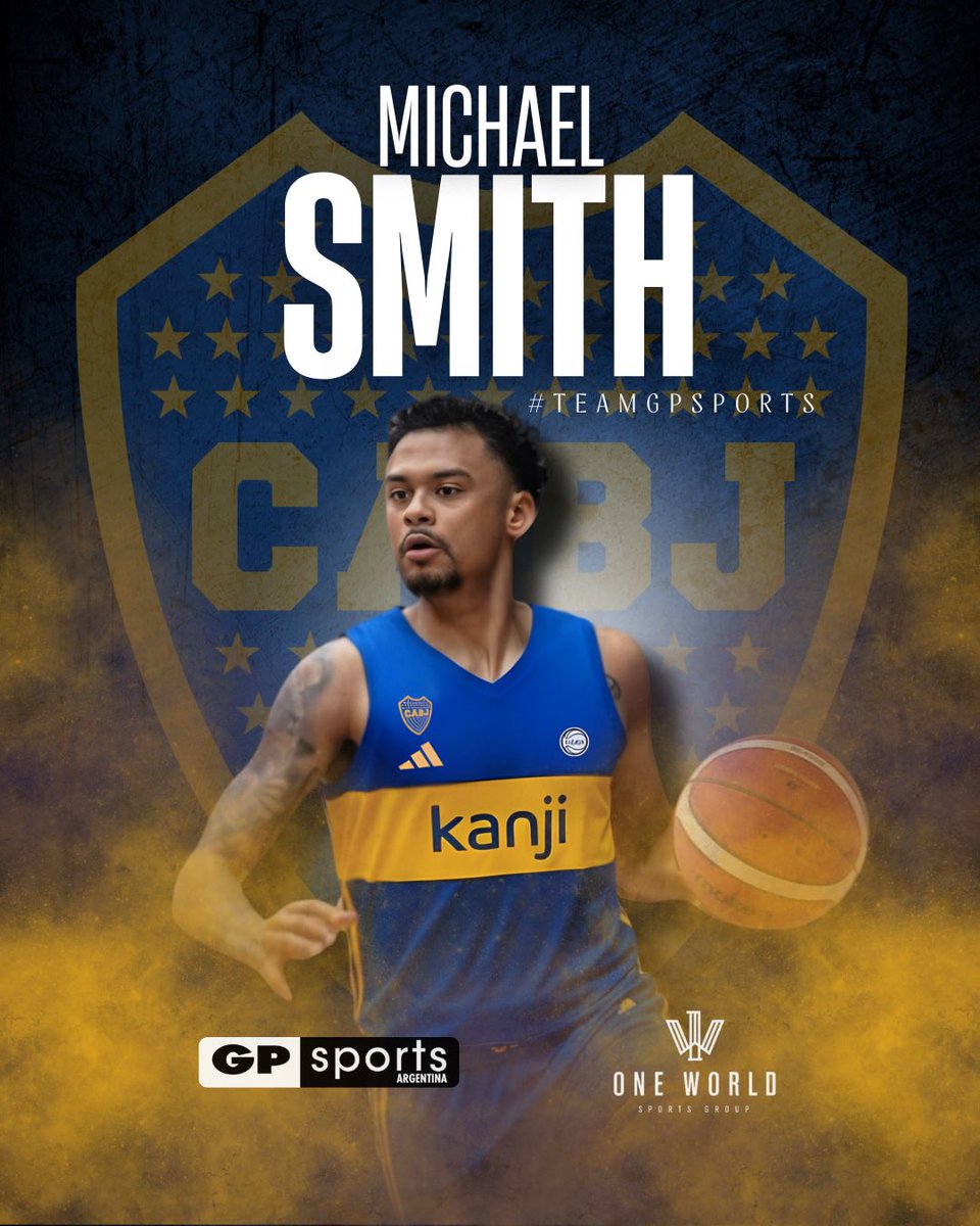 #MercadodePases 💣🔥

<a href="/BasquetBocaJrs/">Boca Básquet</a> 🤝 <a href="/mikesmoothies24/">Michael Smith</a> 

#TeamGPSports