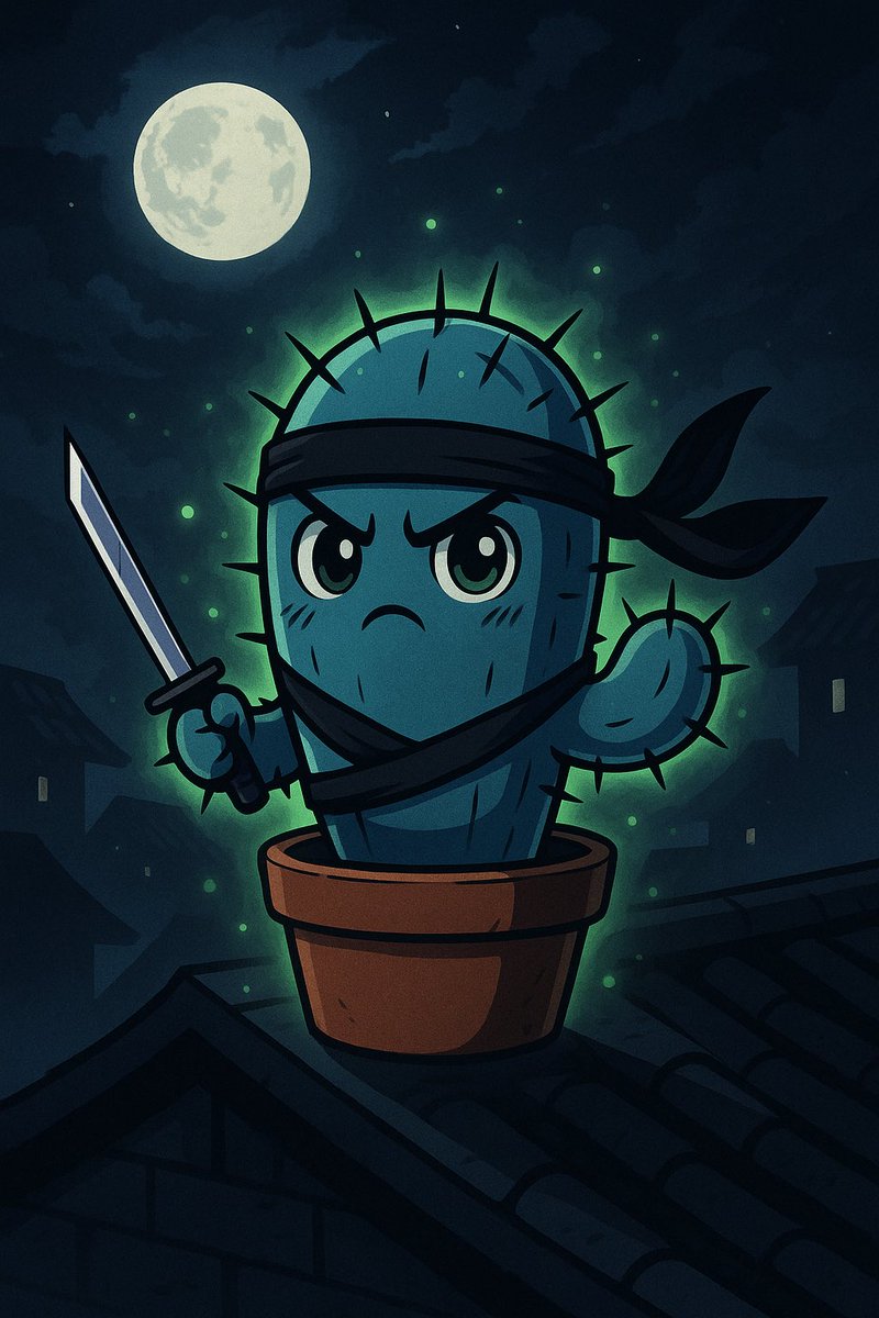 UnhuggableBase's tweet image. 98% cactus, 2% deadly.  The smallest, spikiest rooftop ninja you’ll ever meet. 🥷 
Your bags are in safe spikes... 🌵 
#unhuggable #Louisthecactus