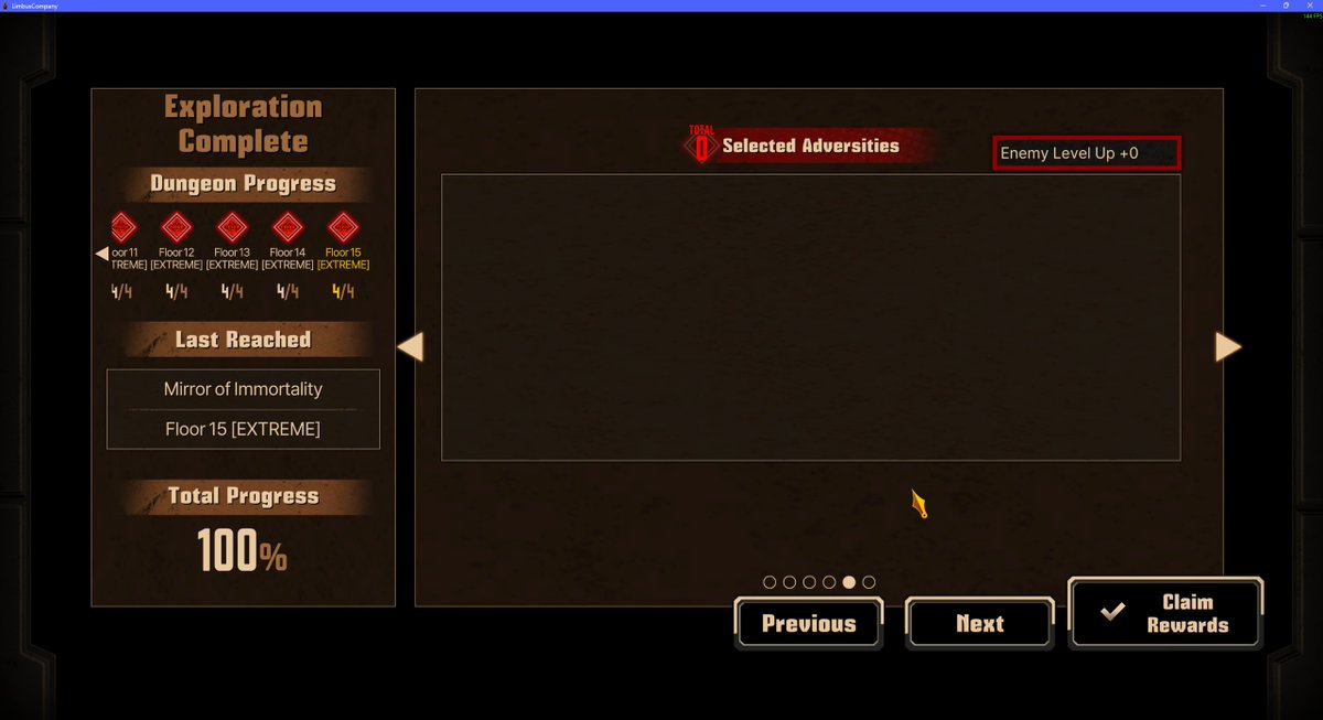 EnternodeCS's tweet image. dumbest fucking #Limbus_Company solo i&apos;ve ever done