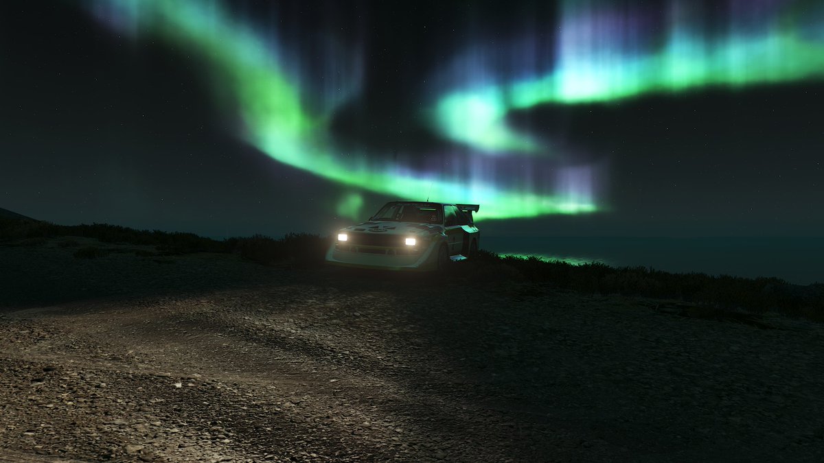 RyanTheWelshGuy's tweet image. Rally cars and the Northern Lights on Fortune Island || Forza Horizon 4

#ForzaHorizon4