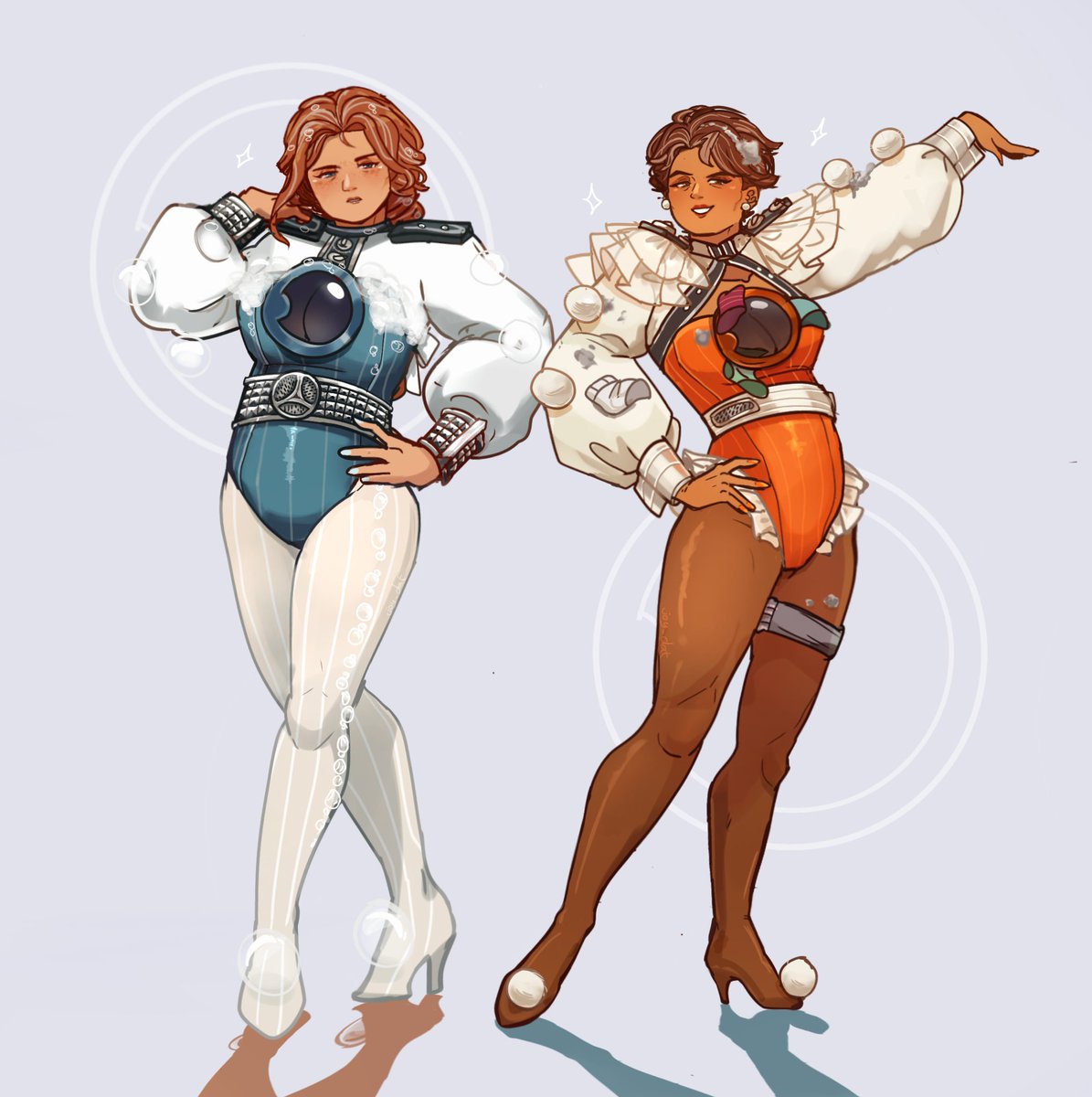 joydoesathing's tweet image. some genderswapped dateables doodles 

 #dateeverythinggame
#dateeverything