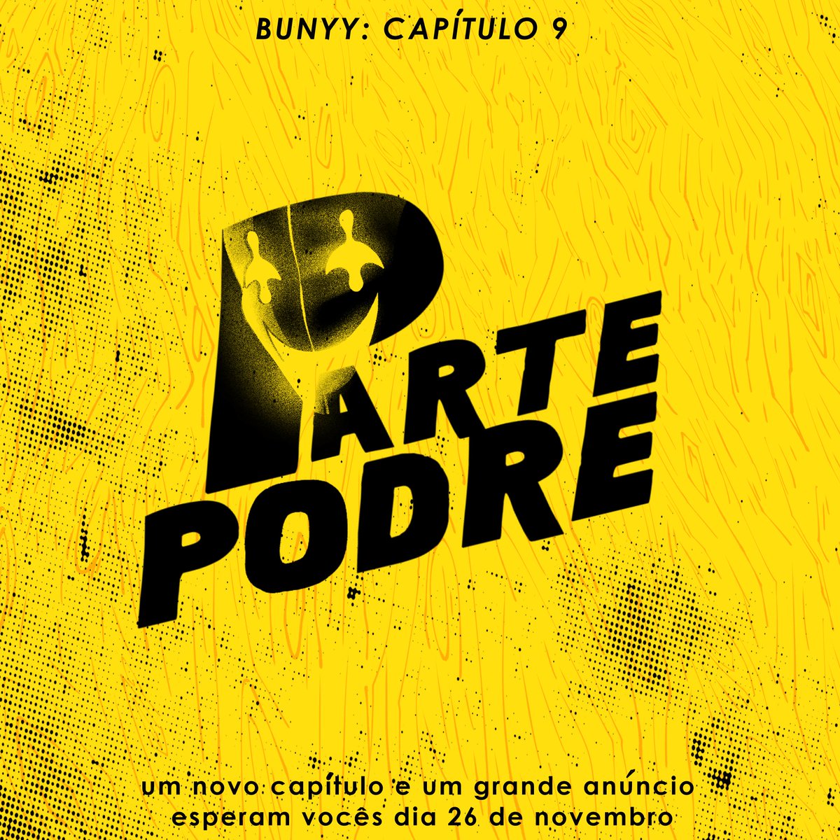 PARA COMEMORAR O ANIVERSÁRIO DE 3 ANOS DA HQ DIA 26 DE NOVEMBRO TEMOS CAPÍTULO NOVO E UM GRANDE ANÚNCIO! 💜👁🐰