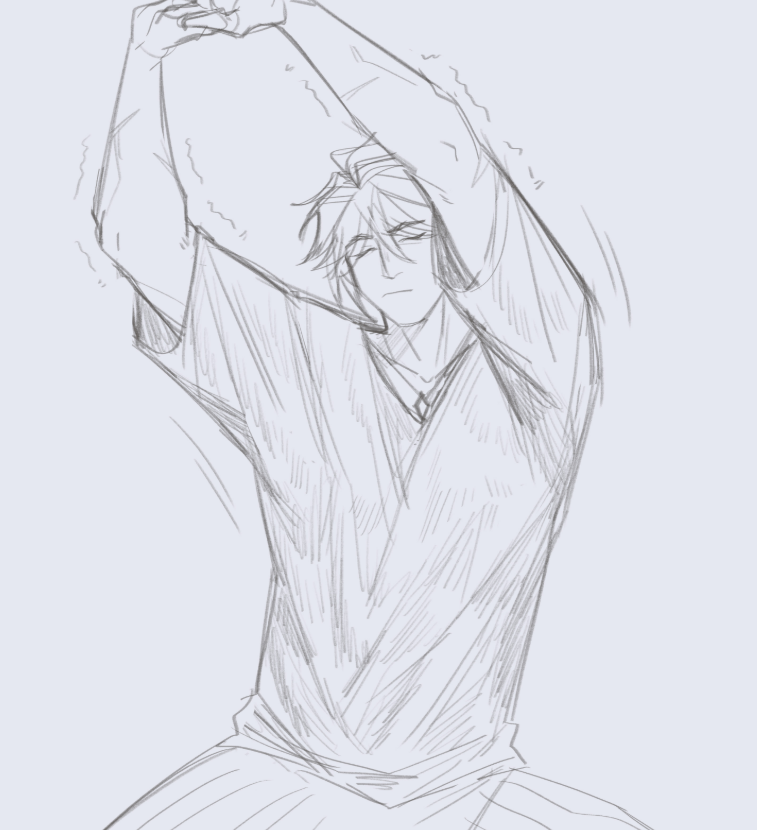morning stretch hyaaarrgghh
