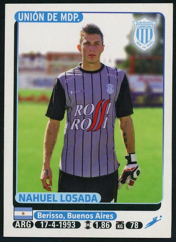 Dato: el arquero campeón de la sudamericana con Lanús, Nahuel Losada, debutó en 2015 en el <a href="/clubunionmdp/">Club A. Unión (MdP)</a>